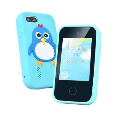 Imagem de Telefone Inteligente Infantil Unicórnio Com Tela Sensível Ao Toque, Ca