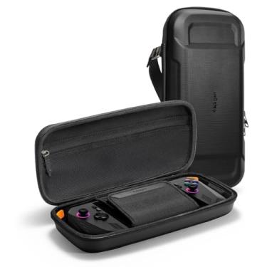 Imagem de Spigen Rugged Armor Pro projetado para ASUS Rog Ally 2023 RC71L Case/ROG Ally X 2024 RC72LA Case/MSI Claw A1M Maleta de transporte para acessórios e bolsa de armazenamento de carregador original