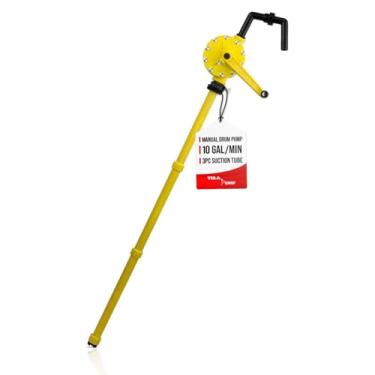 Imagem de TeraPump 20012 – tambor rotativo de plástico TRRP90P para soluções à base de água e todos os produtos de petróleo), 1 pacote