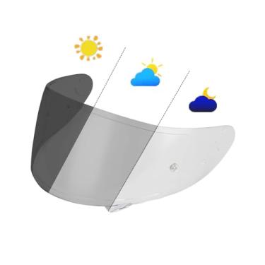 Imagem de Visor de capacete fotocromático para X14, Z7, NXR, RF-1200, RF-SR, X-Spirit, CWR-1, CWR-F, RYD Shield (X14 Clear)