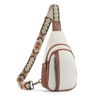 Imagem de Bolsa tiracolo CLUCI Sling Leather para mulheres impermeável