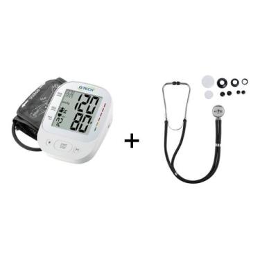 Imagem de Aparelho Medidor De Pressão Arterial Digital Automático + Estetoscópio