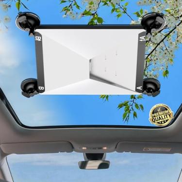 Imagem de Mini ventosa Starlink para teto solar e janelas de carros, kit de montagem segura com forte aderência garante sinal de satélite estável Starlink mini acessórios para trailer, van, barco, iate