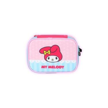 Imagem de Estojo Box My Melody 100 Pen 2 Em 1 Infantil Meninas Escolar