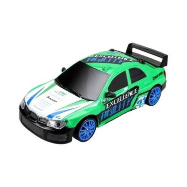 Imagem de Carro RC 4WD Com Luz LED Controle Remoto Brinquedo De Corrida Drift Mo