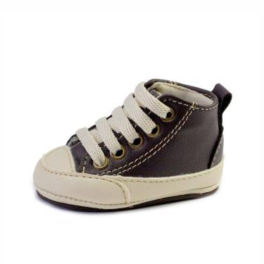 Imagem de Sapatinhos Bebê-Tenis recém-nascido primeiros passos 14ao20 Forro tecido espumado 1101B