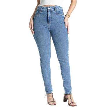 Imagem de Calça Jeans Sawary Push Up - 281581 - Azul médio 44, Azul, 44