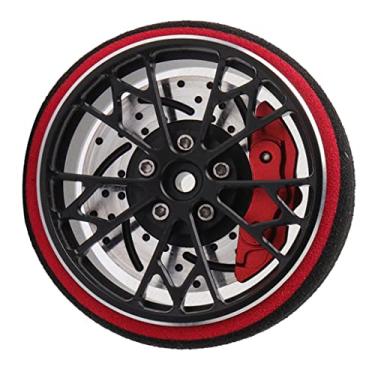 Imagem de Luzhengyang Upgrade RC Model Accessory Hand Wheel for Sanwa M11 X MT4 MX-V, Metal Material, Remote Transmitter for Car Truck gy Enthusiasts