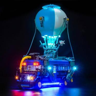 Imagem de Kit de iluminação LocoLee LED Light para Lego Battle Bus 77073