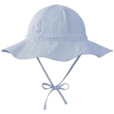 Imagem de Chapéu Zando Baby Bucket Sun Hat UPF 50+ azul escuro 48cm