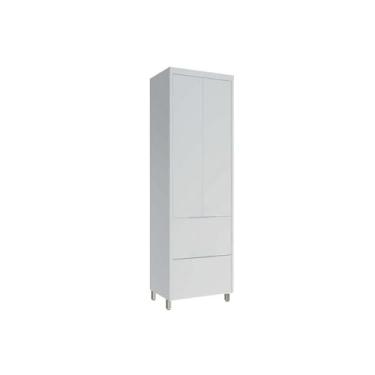 Imagem de Paneleiro Simples 2 Portas Nesher Marquesa em Mdf Branco