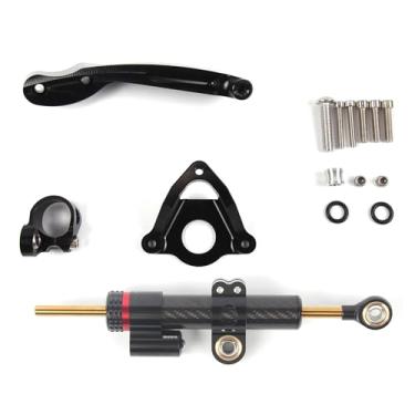 Imagem de Estabilizadores de amortecedor de direção Arashi com suporte para Honda CBR600RR 2007-2016, controle de segurança de peças de acessórios de motocicleta