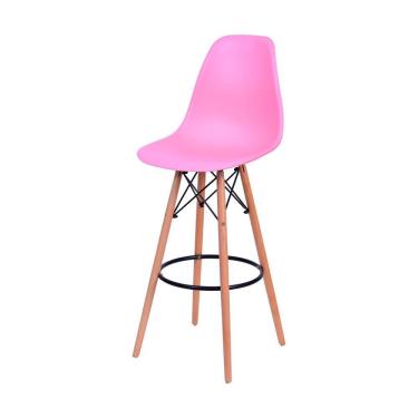Imagem de Banqueta Eames Side - Rosa