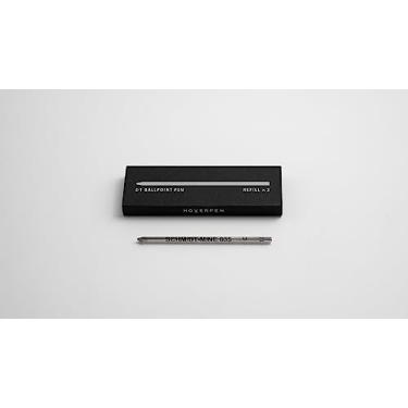 Imagem de novium Refil de caneta esferográfica Hoverpen (pacote com 3), tinta preta, ponta fina, compatível com Hoverpen Interstellar e Hoverpen Classic