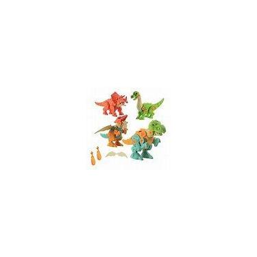 Imagem de Brinquedos Dinossauros Coloridos Com Parafusos Monta e Desmonta. - Toy