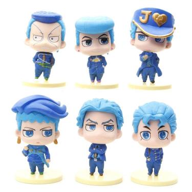 Imagem de Figura JoJos Bizarre Adventures Kujos Jotaros 8 cm (6 unidades)