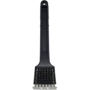 Imagem de Escova para Grelha com Raspador, Modelo GD-6070, 12 Polegadas, Utensílio para Limpeza de Churrasqueira