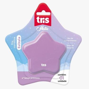 Imagem de Fita Corretiva Tris Holic Estrela - 8M x 5MM