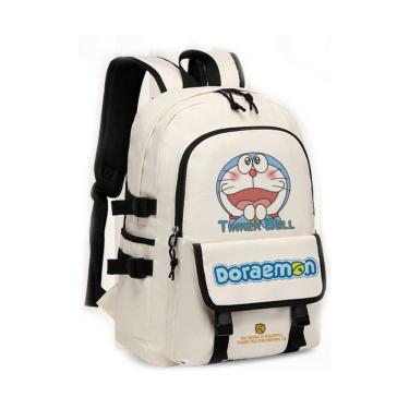 Imagem de Mochila escolar Doraemons Cartoon Kids Nylon 36x16x48cm
