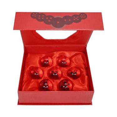 Imagem de Globo De Resina Dragon Ball Z 7 Estrelas 35cm Laranja Azul Vermelho An