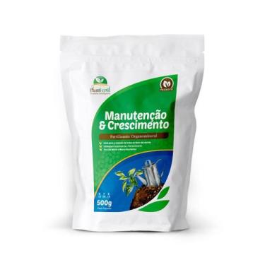 Imagem de Fertilizante Adubo Organomineral Manutenção Crescimento 500g - Plantfe