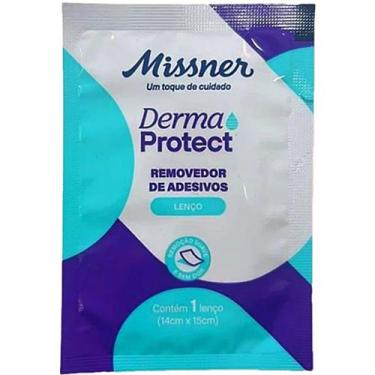 Imagem de Lenço Removedor de Adesivos Derma Protect 14x15cm - unidade - Missner