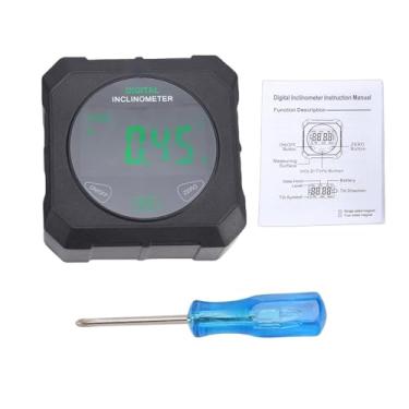 Imagem de Garosa Medidor de ângulo Digital, Inclinômetro Com Display LED de Alta Precisão ±0,2° Com Base Magnética, para Medição de Metal Em Máquinas de Marcenaria de Construção