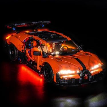 Imagem de BrickBling LED Light Compatible with Lego Technic Bugatti Chiron Pur Sport Hypercar 42222 - Not Come with Car