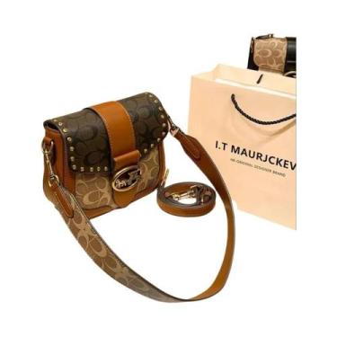 Imagem de Bolsa Feminina Pequena De Cores Contrastantes, Minimalista E Elegante,