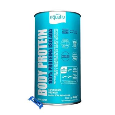Imagem de Body Protein Neutro Proteína Isolada 450g Equaliv