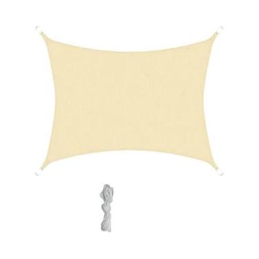 Imagem de Toldo Retangular Para Jardim, Cobertura De Sol E Chuva, Lona Para Terr