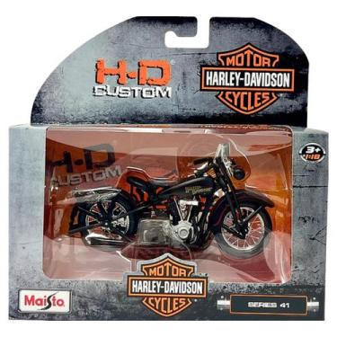 Imagem de Harley Davidson JDH Twin Cam 1928 Serie 41 1/18 Maisto 31360