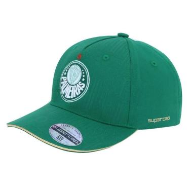 Imagem de Boné Palmeiras SuperCap Aba Curva Símbolos Alto Relevo Oficial-Masculino