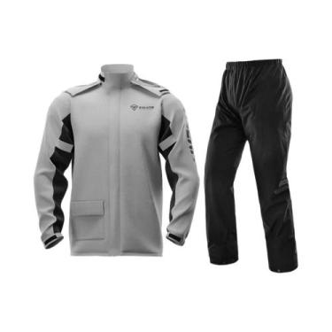 Imagem de Capa De Chuva Impermeável Para Motociclistas Masculinos, Equipamento D