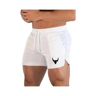 Imagem de Shorts Masculinos De Treino Esportivo Em Malha Respirável De Secagem R