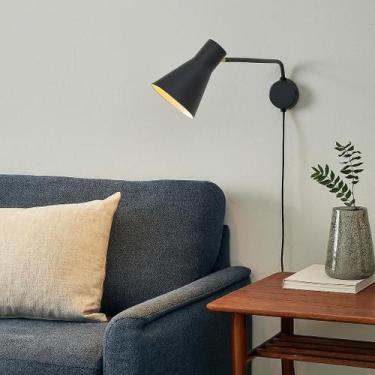 Imagem de Arandela de Parede Eileen Colorida com Cúpula Articulada - lumim, Gold