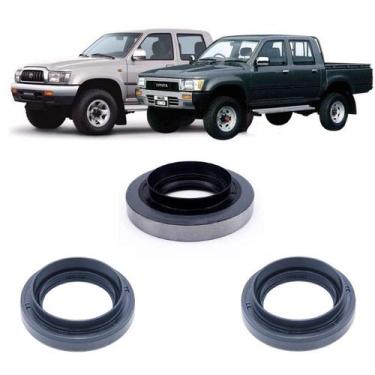 Imagem de Retentores Diferencial Dianteiro Toyota Hilux 1992 até 2005 Aisin - AD