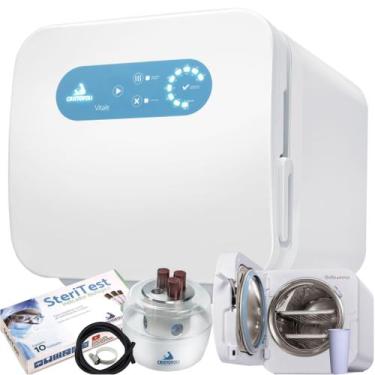 Imagem de Kit Autoclave 12L + Mini Incubadora - Indicador Biológico - Cristofóli