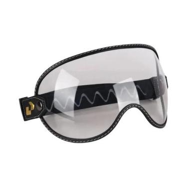 Imagem de Capacete De Motocicleta Vintage Retrô Aberto Uchoose, Compatível Com T