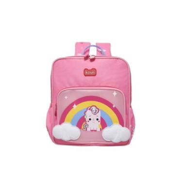 Imagem de Mochila de Costas Kouii Pacific Filhotiis Unicórnio, Único, Rosa
