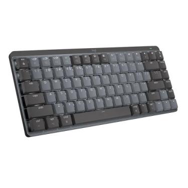 Imagem de Teclado Mecânico Sem Fio Logitech MX Mechanical Mini, Iluminação, Swit