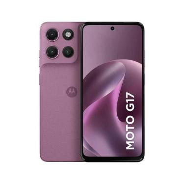 Imagem de Smartphone Moto G17 6.7 Octa Core 256GB 12GB de Ram Câmera Tripla Rosa