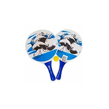 Imagem de RAQUETE DE FRESCOBOL + BOLINHA SP52285 / 3UN / BLESSED
