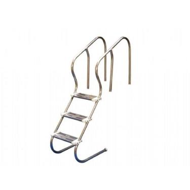 Imagem de Escada para Piscina Confort 2 Inox Duplo , 3 DG - SODRAMAR