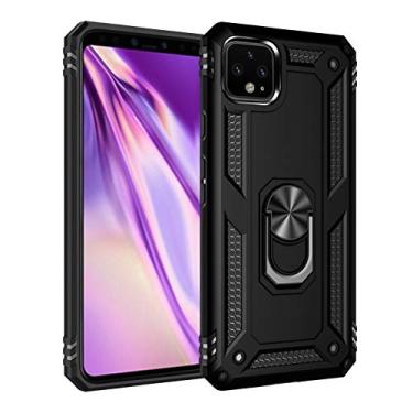 Imagem de For Google Pixel 4XL Shockproof TPU + PC Protective Case with 360 Degree Rotating Holder