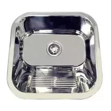 Imagem de Tanque 40x40x22cm Aço Inox 304 Capacidade 22 Litros