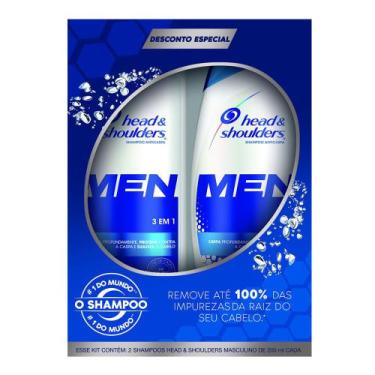 Imagem de Shampoo Head & Shoulders Men 3 Em 1 2 Unidades De 200ml Cada