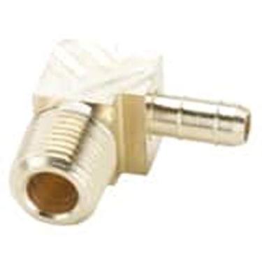 Imagem de Parker 229-5/32-2-pk5 Elbow, 0.096" Barb x 1/8" MNPT, Brass, 90 Degree (Pack of 5)