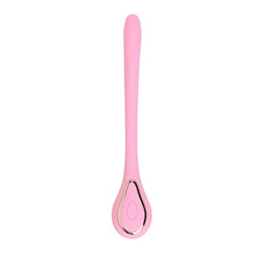 Imagem de Vibrador Feminino 10 Velocidades Estimulador Clitóris Sexual Masturbador Plug Anal Ponto G e Clitóris (Rosa)