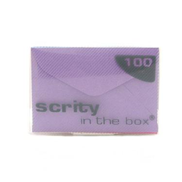 Imagem de Envelope Visita In The Box 072 x 108mm Caixa com 100 Amsterdan Roxo